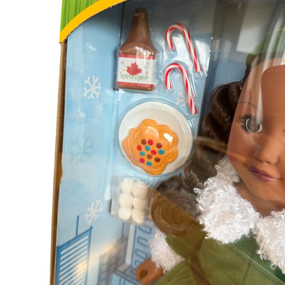 My Life As Elf Doll NEW Christmas 18" African American Brunette Hair Brown Eyes - Picture 8 of 8